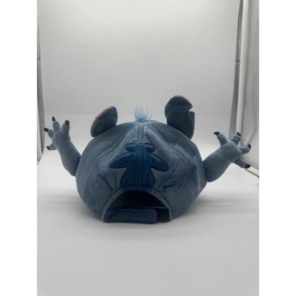 Disney Parks Lilo & Stitch Plush Character Hat Adult 57-61cm 3D Cosplay Blue Cap
